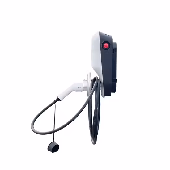 7kw Wallbox Charger Untethered for UK and France Electric Vehicle Charging Station