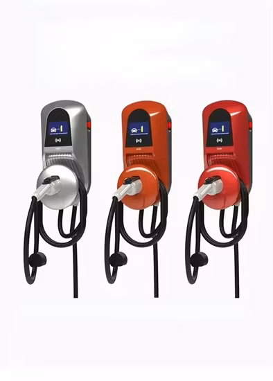 7kw Wallbox Charger Untethered for UK and France Electric Vehicle Charging Station