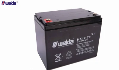 Batteria per trazione elettrica al piombo a ciclo profondo esente da manutenzione a prezzo economico 12V70ah