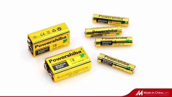 Batteria alcalina primaria ad alte prestazioni 1,5 V Lr03 AAA con autonomia di 170 minuti