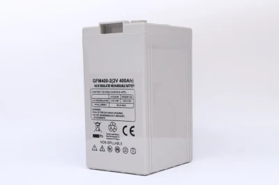 Batteria da 2 V di alta qualità, batteria da 400 Ah a risparmio energetico solare.  Batteria da 4 V, 6 V, 12 V per varie applicazioni di azionamento