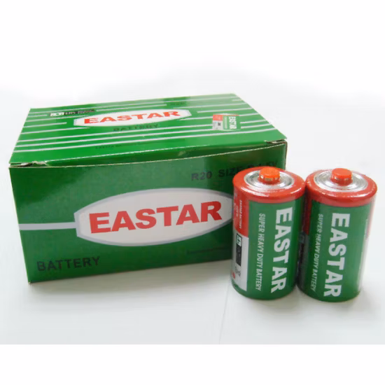 Batterie a secco, dimensione D, batterie zinco-carbone, batteria da 1,5 V, autonomia di 250 minuti