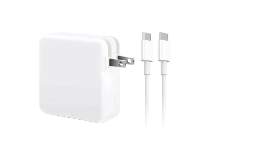 Alimentatore CA USB-C da 61 W/67 W/87 W/96 W/100 W/108 W Caricatore PD sostitutivo per adattatore CA per Apple MacBook Air/PRO e tutti i dispositivi USB-C