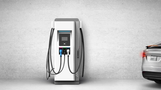 Vendita calda Stazione di ricarica DC EV Unità Chademo CCS 150kw Punto di ricarica per auto elettrica Ocpp EV DC Caricatore rapido con tensione di uscita 1000 V Personalizzazione di base